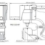 پانچ هیدرولیک قابل حمل پروموتک PRO-110 HP ساخت لهستان - تصویر 7