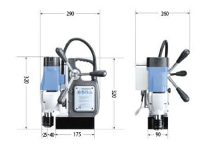 دریل مگنت جپسون MAGPRO 50/2S Adjust
