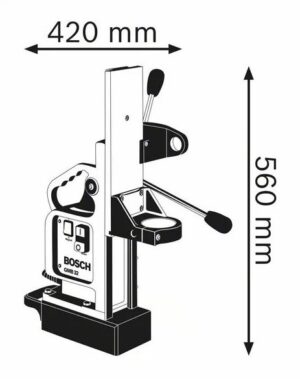 GM32 size ایران بور پایه دریل مگنت بوش GMB 32