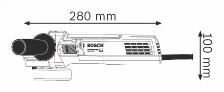 دستگاه فرز بوش مدل GWS 9-125