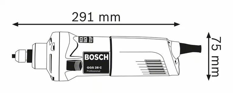 فرز انگشتی بوش مدل GGS 28 C