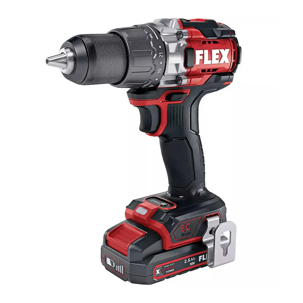 دریل پیچ گوشتی چکشی شارژی فلکس DD 2G 18.0-EC HD/5.0 Set